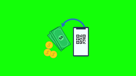 Animation-Des-Cashback-Symbols,-Belohnungsmünze,-Transparenter-Hintergrund